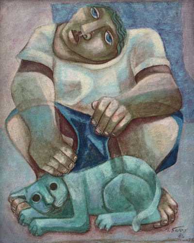 Gato Esmeralda, por Adelio Sarro