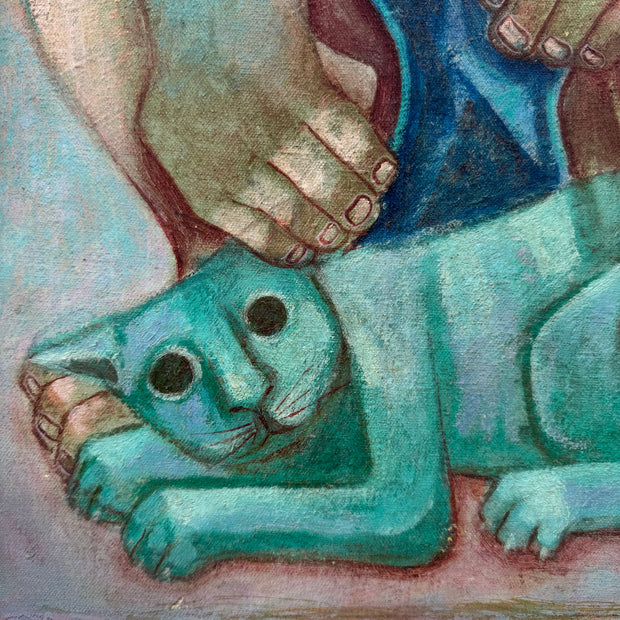 Gato Esmeralda, por Adelio Sarro