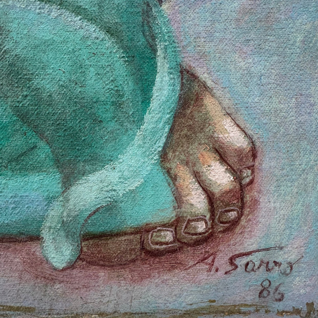 Gato Esmeralda, por Adelio Sarro