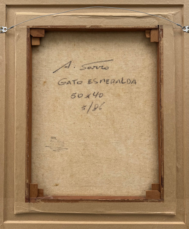 Gato Esmeralda, por Adelio Sarro