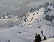 Inverno nos Alpes, por Alexandre Reider