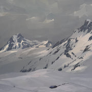 Inverno nos Alpes, por Alexandre Reider