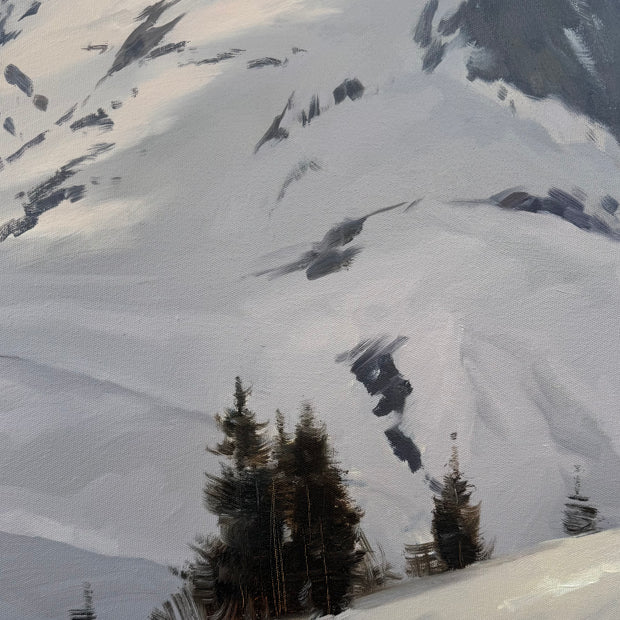 Inverno nos Alpes, por Alexandre Reider