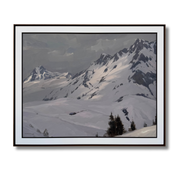 Inverno nos Alpes, por Alexandre Reider