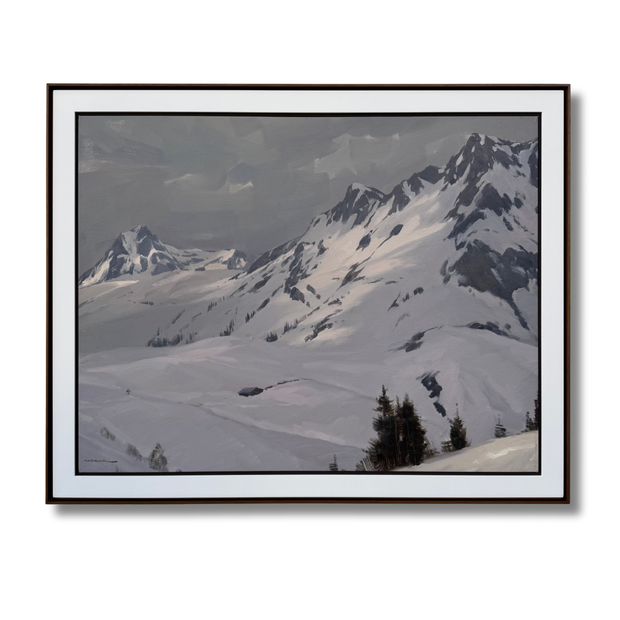 Inverno nos Alpes, por Alexandre Reider