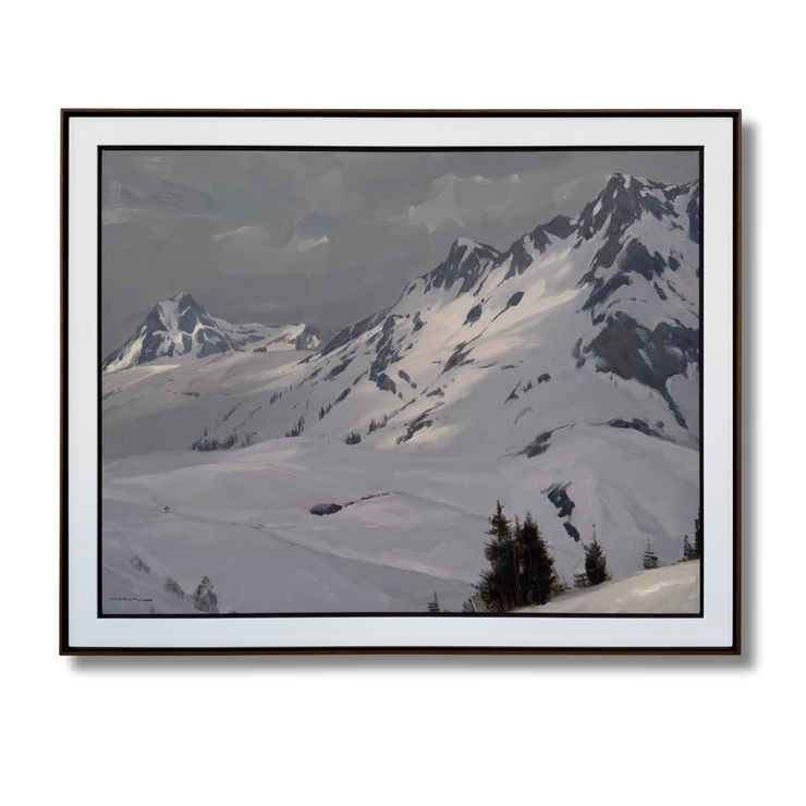 Inverno nos Alpes, por Alexandre Reider