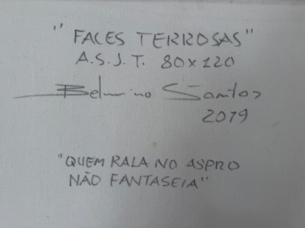 Faces Terrosas, por Belmiro Santos