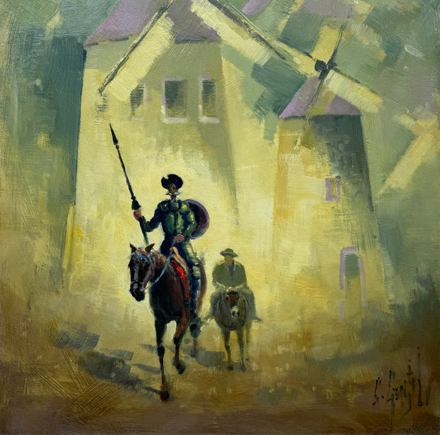 Dom Quixote VII, por Carmelo Gentil