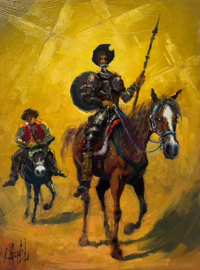 Dom Quixote IX, por Carmelo Gentil