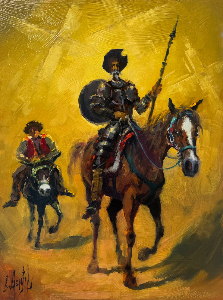 Dom Quixote IX, por Carmelo Gentil
