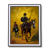 Dom Quixote IX, por Carmelo Gentil