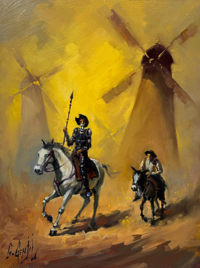 Dom Quixote VIII, por Carmelo Gentil