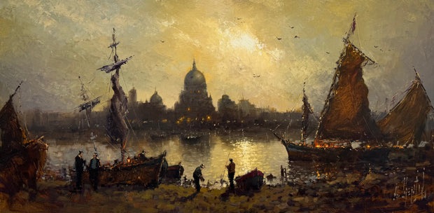 Velas ao Entardecer, por Carmelo Gentil