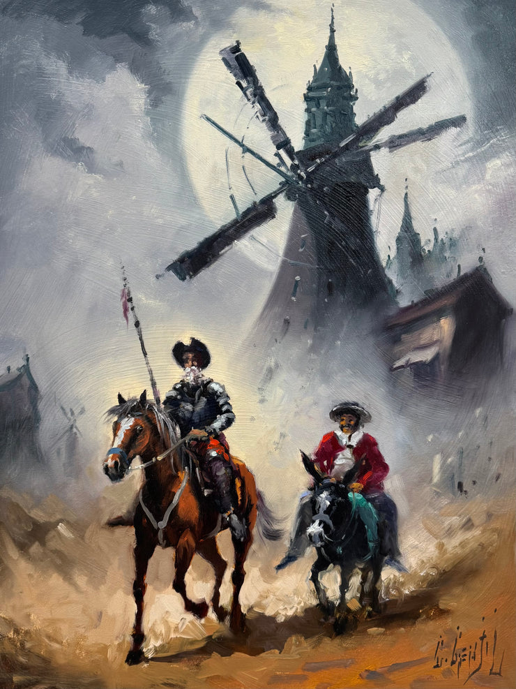 Dom Quixote XVI, por Carmelo Gentil