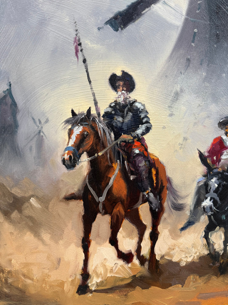 Dom Quixote XVI, por Carmelo Gentil