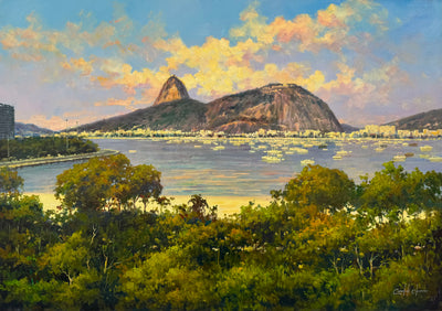 Baía de Guanabara, por Cândido Oliveira