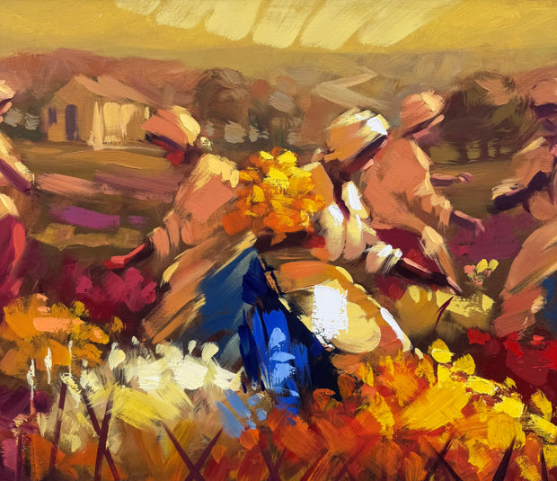 Mulheres e Flores, por Érico Santos