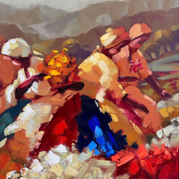 Mulheres e Flores, por Érico Santos