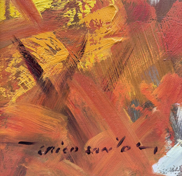 Mulheres e Flores, por Érico Santos