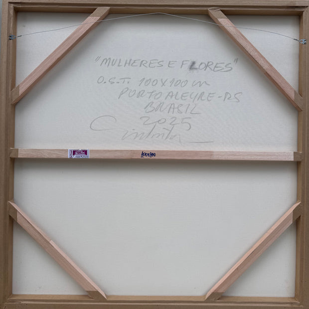 Mulheres e Flores, por Érico Santos