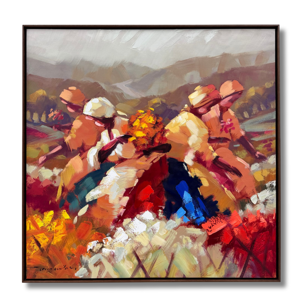 Mulheres e Flores, por Érico Santos