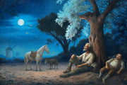 Sob a Lua de La Mancha, por Jesser Valzacchi