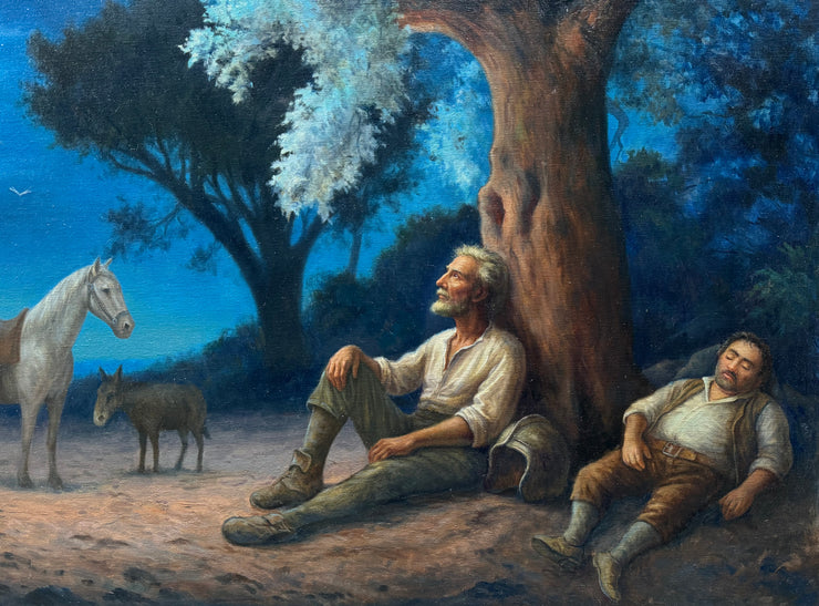 Sob a Lua de La Mancha, por Jesser Valzacchi