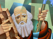 Moisés e as Tábuas da Lei, por Laerpe Motta - Galeria Um Lugar ao Sol