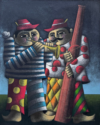 Músicos Medievais, por Lima Jr.