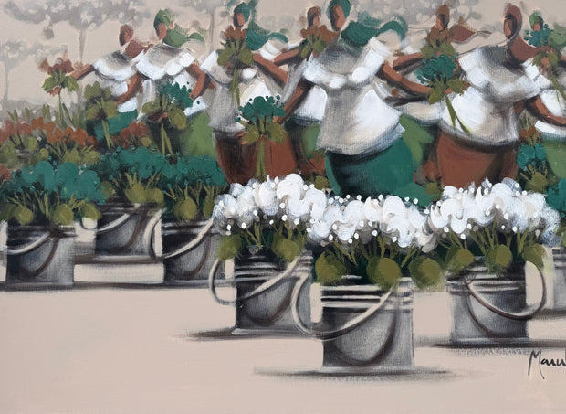 Série Floristas, por Marcelo Hübner