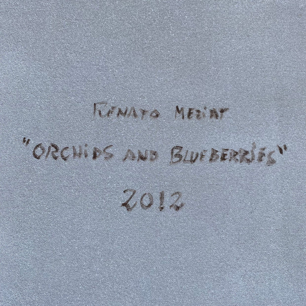 Orchids and Blueberries, por Renato Meziat (SOLICITAR PREÇO) - Galeria Um Lugar ao Sol
