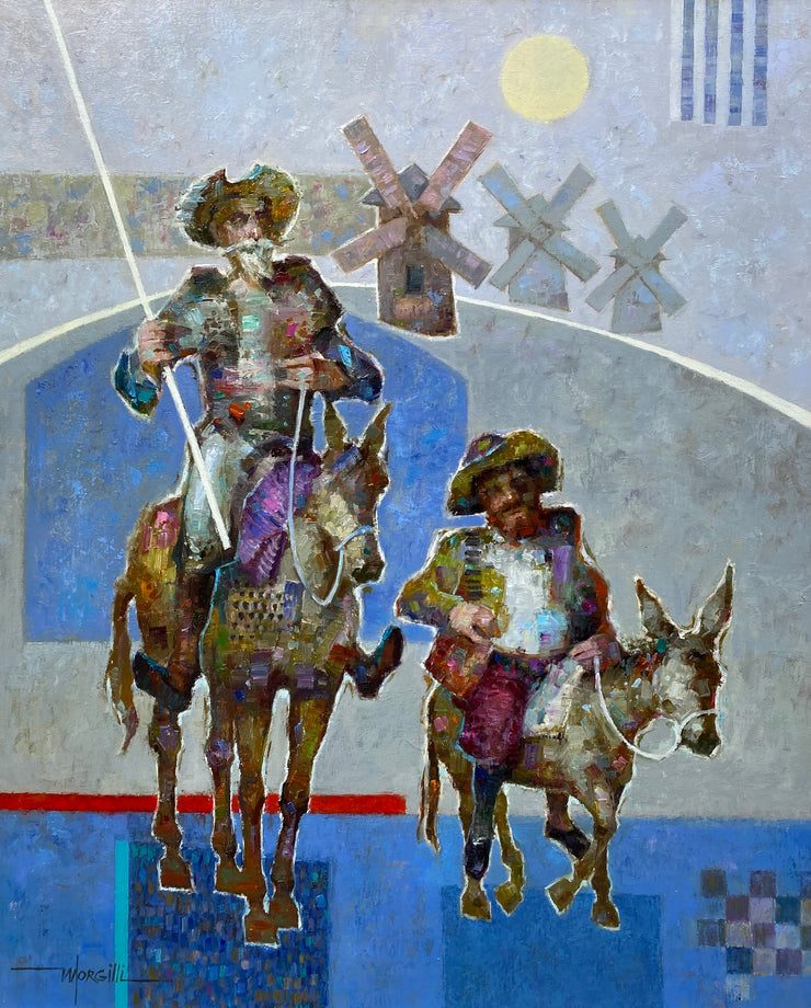 Dom Quixote, por Morgilli - Galeria Um Lugar ao Sol