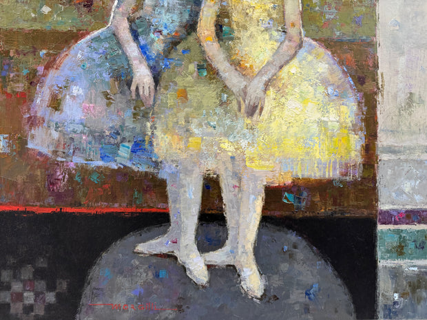 As Bailarinas e o Ballet, por Morgilli