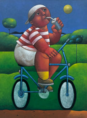 Cyclist, by Osvaldo Ribeiro