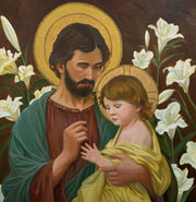 Saint Joseph and the Baby Jesus, by Paulo de Carvalho