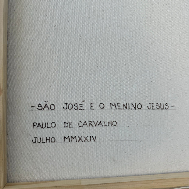 São José e o Menino Jesus, por Paulo de Carvalho