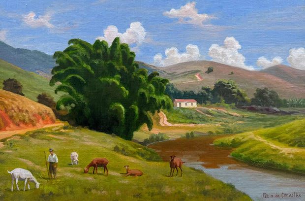 Beira de Rio - Mar de Espanha (MG), por Paulo de Carvalho