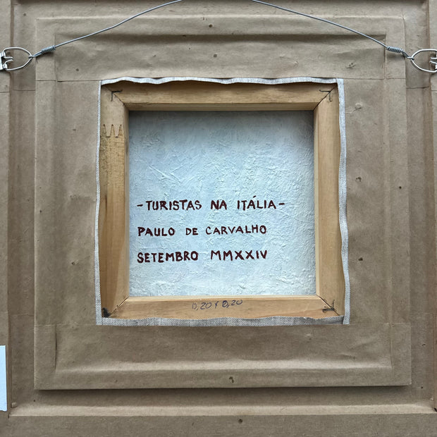 Turistas na Italia, por Paulo de Carvalho