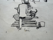 Ilustração para o Livro Desabrigo de Antonio Fraga, por Poty Lazzarotto