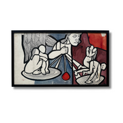 Projeto para Vitral, por Poty Lazzarotto