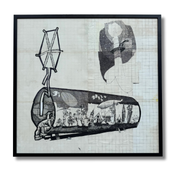 Estação-Tubo, por Poty Lazzarotto