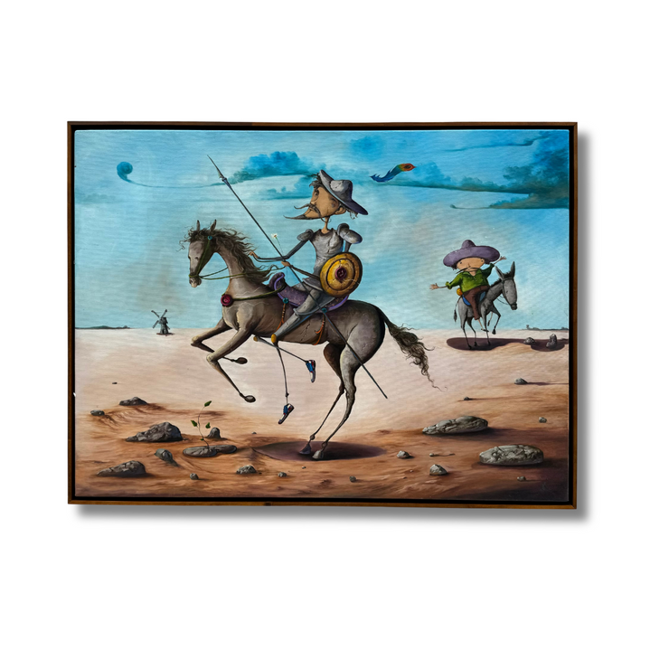 Dom Quixote II, por Rubens Lacerda - Galeria Um Lugar ao Sol