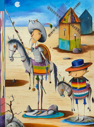 D. Quixote, por Rubens Lacerda