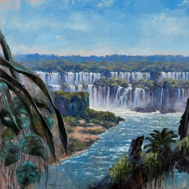 Harpia nas Cataratas, por Saulo Pfeiffer