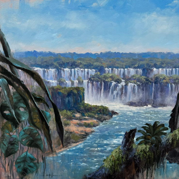 Harpia nas Cataratas, por Saulo Pfeiffer