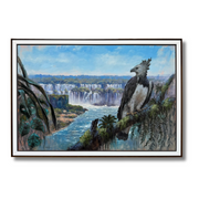 Harpia nas Cataratas, por Saulo Pfeiffer