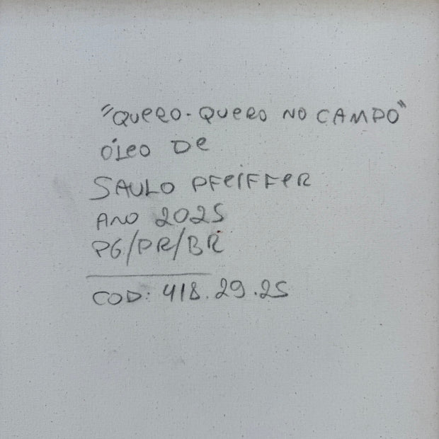 Quero-Quero no Campo, por Saulo Pfeiffer