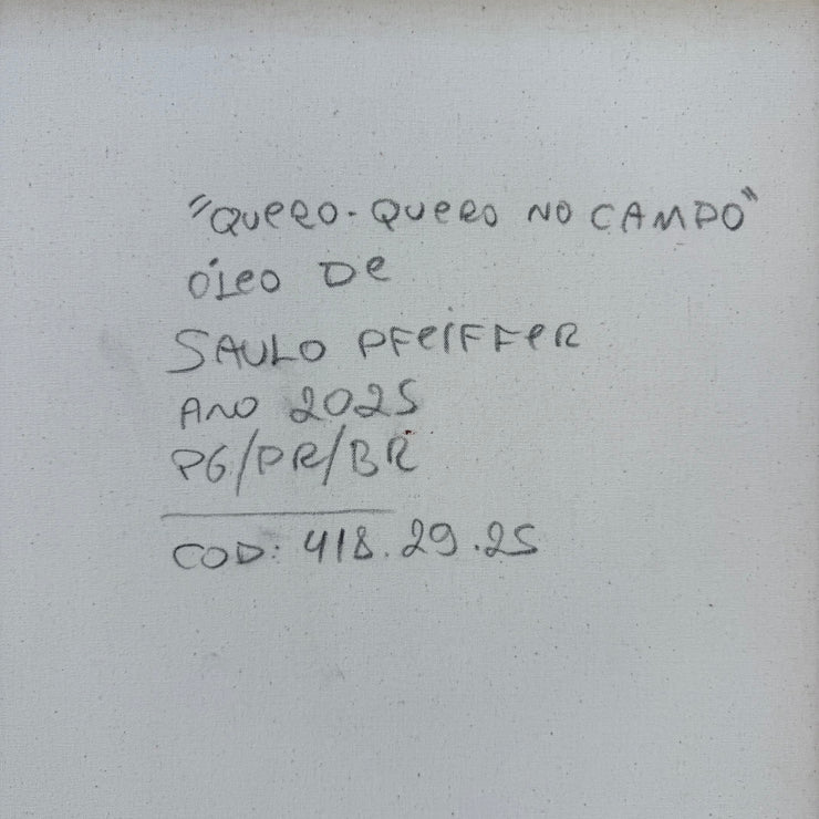 Quero-Quero no Campo, por Saulo Pfeiffer