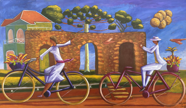 Ciclismo nas Ruínas de São Francisco (Curitiba), por Adjacy - Galeria Um Lugar ao Sol