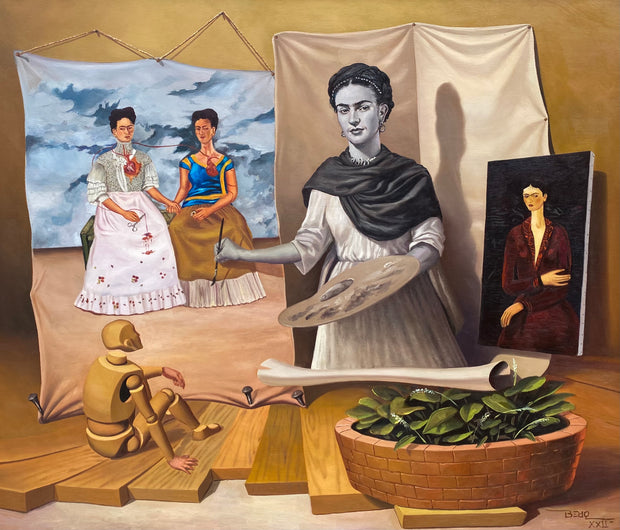 Frida Kahlo e sua Persona, por Berg - Galeria Um Lugar ao Sol